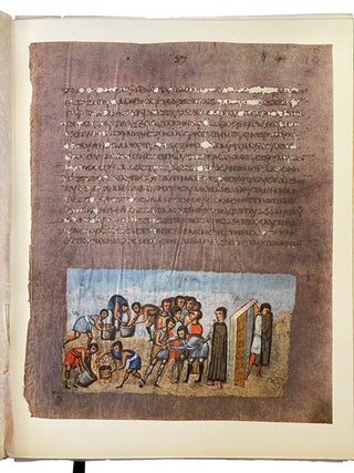 Die Wiener Genesis. Farben lichtdruckfaksimile der Griechischen Bilderbibel aus dem 6. Jahrhundert n. Chr., Cod. Vindob. Theol. Graec. 31. Herausgegeben und Erlautert von Hans Gerstinger. - Nationalbibliothek In Wien.