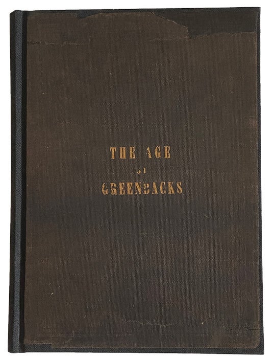 Item #43233 Our National Debt and Currency. By a Boston Merchant. (pseud.), Is our Prosperity a Delusion? (Header title). Amos William STETSON.
