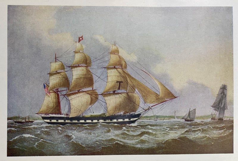 Some Famous Sailing Ships and Their Builder. A Study of the American ...