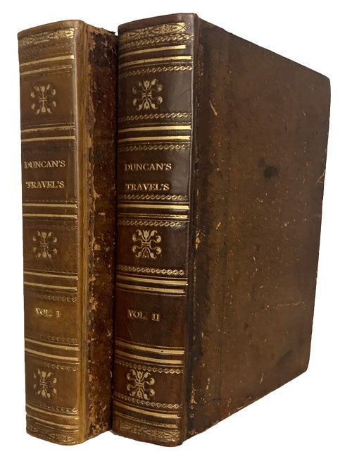 Item #43357 Travels through part of The United States and Canada in 1818 and 1819. John M. DUNCAN.