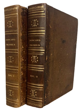 Travels through part of The United States and Canada in 1818 and 1819. John M. DUNCAN.
