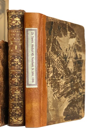 Manuscript Notebook of Doctor Boyle Travers, St. John, New Brunswick. Dr. Boyle TRAVERS.