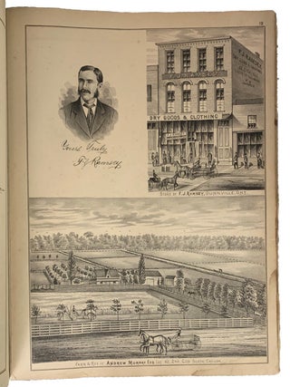 Illustrated Historical Atlas of the County of Haldimand. Compiled Drawn and Published from Personal Examinations and Surveys by H.R. Page & Co.