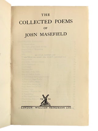 The Collected Poems Of John Masfield