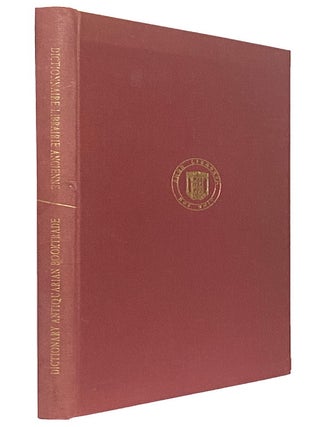 Dictionary for the antiquarian book trade in French, English, German, Swedish, Danish, Italian,...