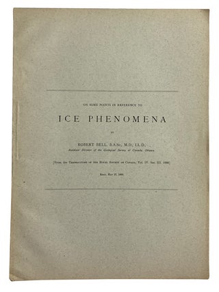 On Some Points in Reference to Ice Phenomena