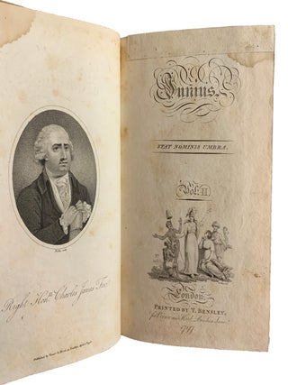 JUNIUS: Stat Nominis Umbra. [The Letters of Junius]