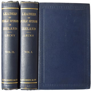 Item #8776 Leaders of Public Opinion in Ireland. In Two Volumes. William E. H. LECKY
